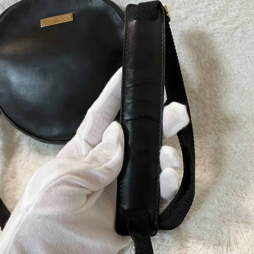 【GUCCI】オールドグッチラウンドショルダーバッグ