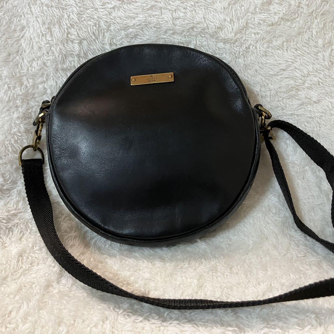 【GUCCI】オールドグッチラウンドショルダーバッグ