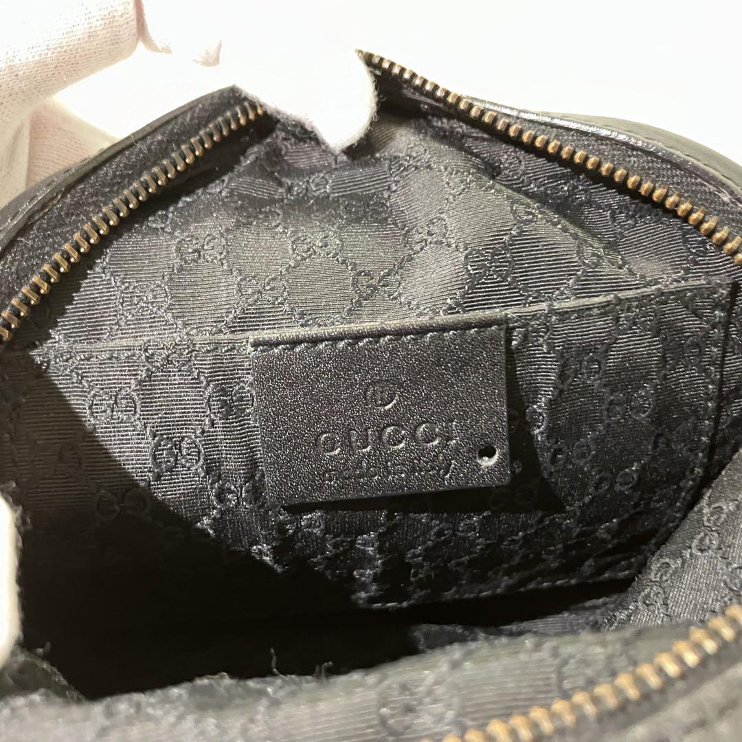 【GUCCI】オールドグッチラウンドショルダーバッグ