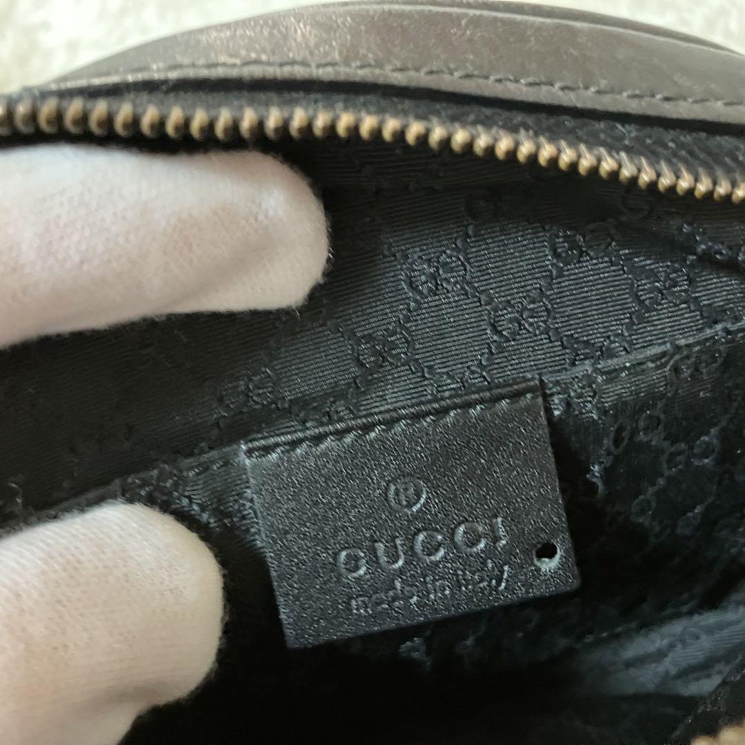 【GUCCI】オールドグッチラウンドショルダーバッグ