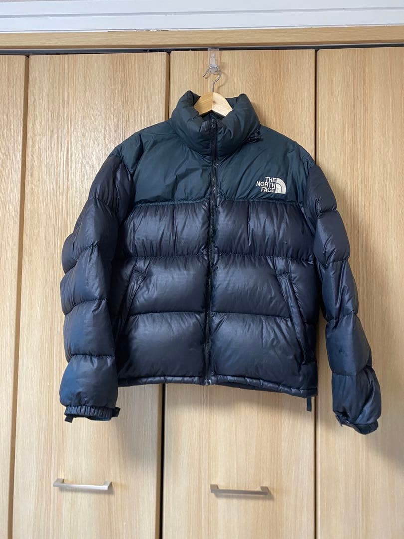 90s ヌプシ ダウン ノースフェイス ブラック north faceL THE NORTH FACE