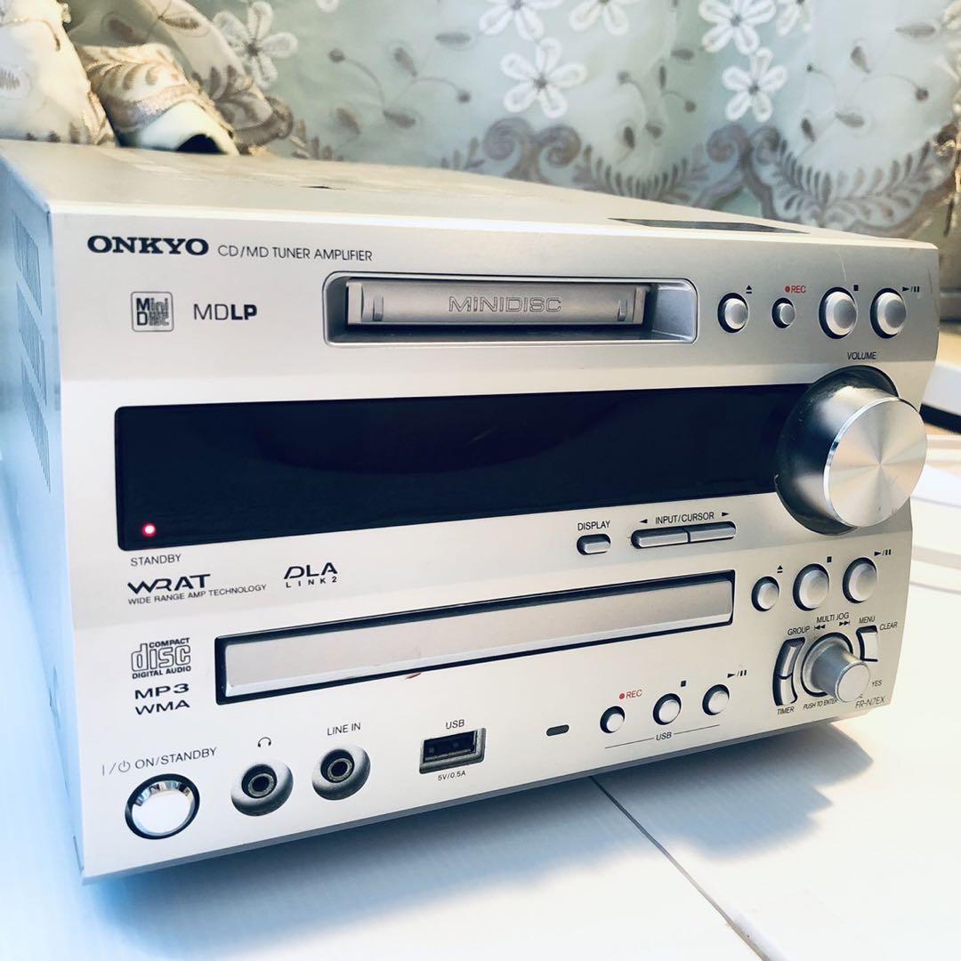 早い者勝ち 送料無料！ONKYO オンキョー FR-N7EX セット オーディオ コンポ ラジオ・コンポ