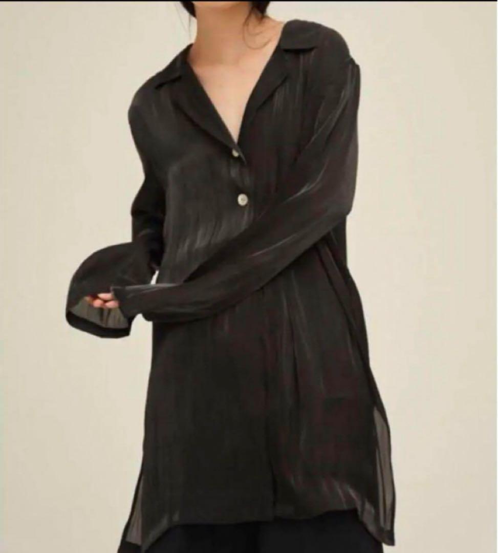 【美品】　enof イナフ sheer jacket shirts ENOF（イナフ）の「sheer jacket（シャツ/ブラウス）」 - WEAR