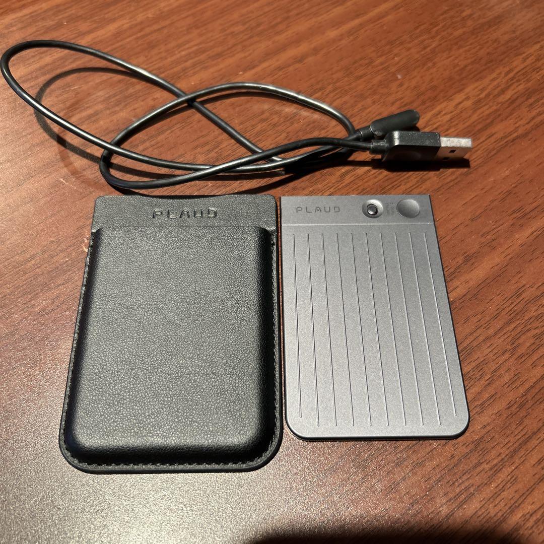 PLAUD NOTE AIボイスレコーダー 無料AI文字起こし＆要約機能込み