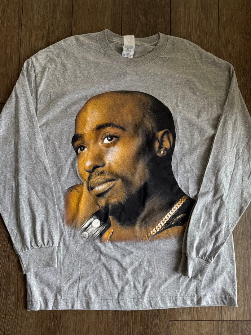 【希少】2pac ビンテージ　ロンT XL