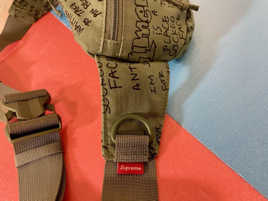 Buy Supreme Field Waist Bag 'Olive Gonz' - SS23B19 OLIVE