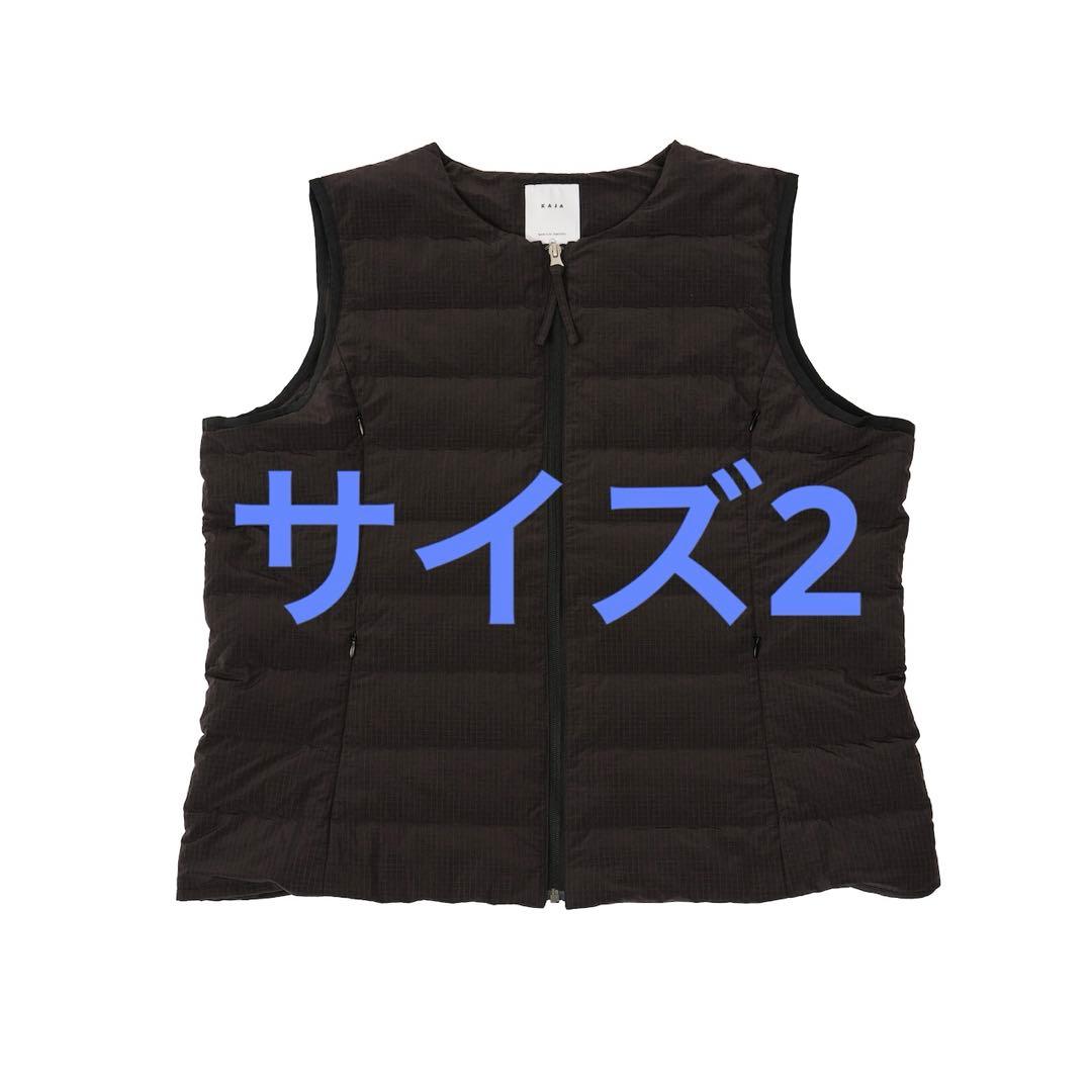 KAJA NYLON MONOFILA RIPSTOP DOWN VESTL・Kaja
