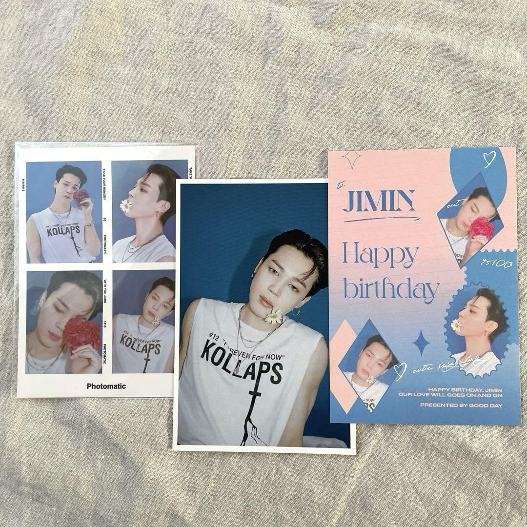 BTS　JIMIN　ポストイット BTS JIMIN ジミン ポストカード フォトカード センイル - メルカリ