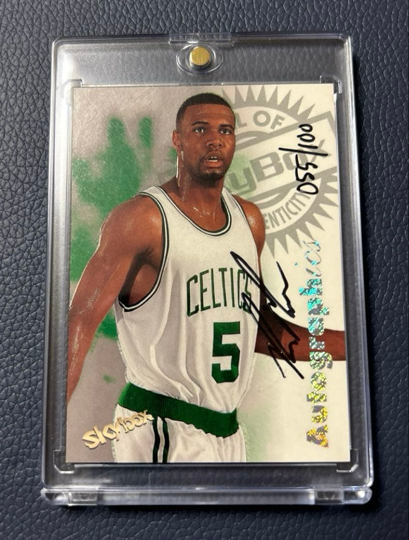 100枚限定 NBA Skybox Autograph Ron Mercer