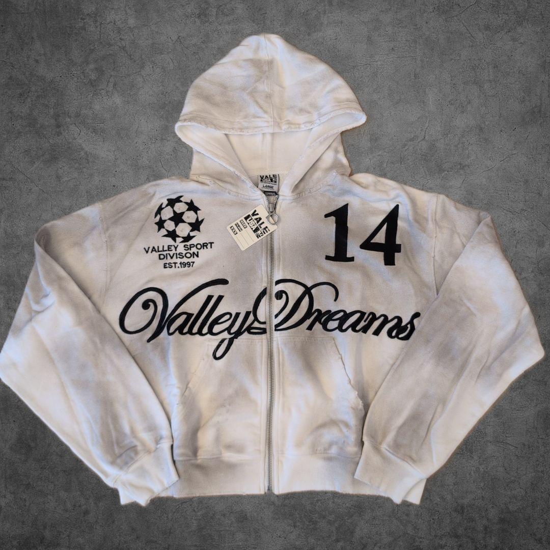 VALE FOREVER OREO 14 ジップアップ フーディ L