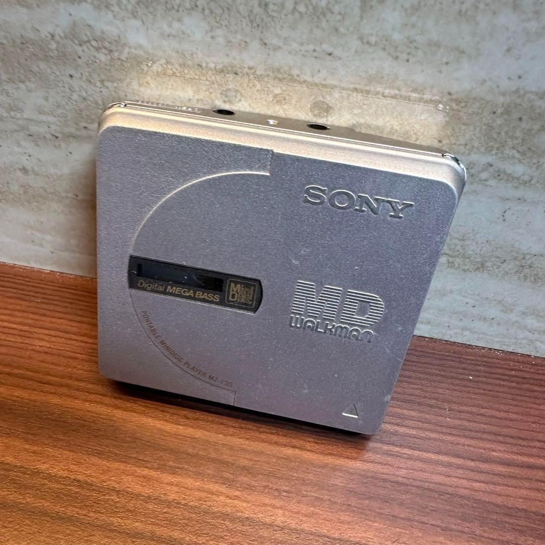 SONY MDプレーヤー MZ-E35 2台 SONY MDプレーヤー MZ-E35 2台 - ポータブルプレーヤー