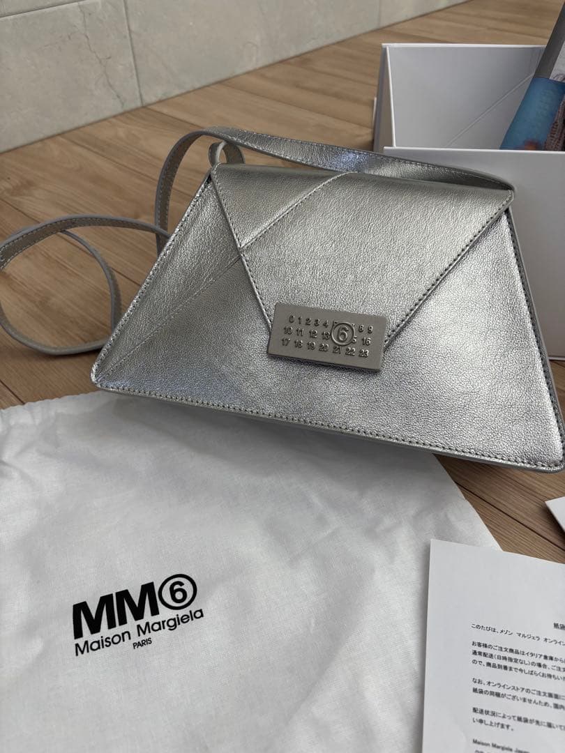 mm6 MM6 Numericミディアム ショルダーバッグ