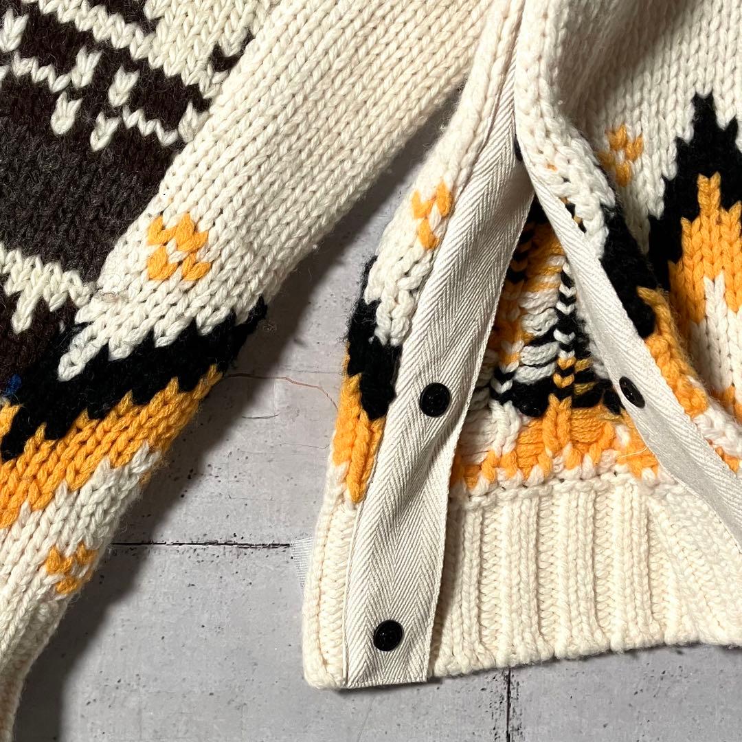 【美品】サカイsacai ☆ノルディック柄 ローゲージニット実寸L相当サイズ2