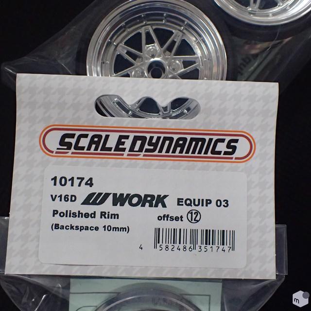 スケールダイナミクス WORK EQUIP 03 ホイール （Polished