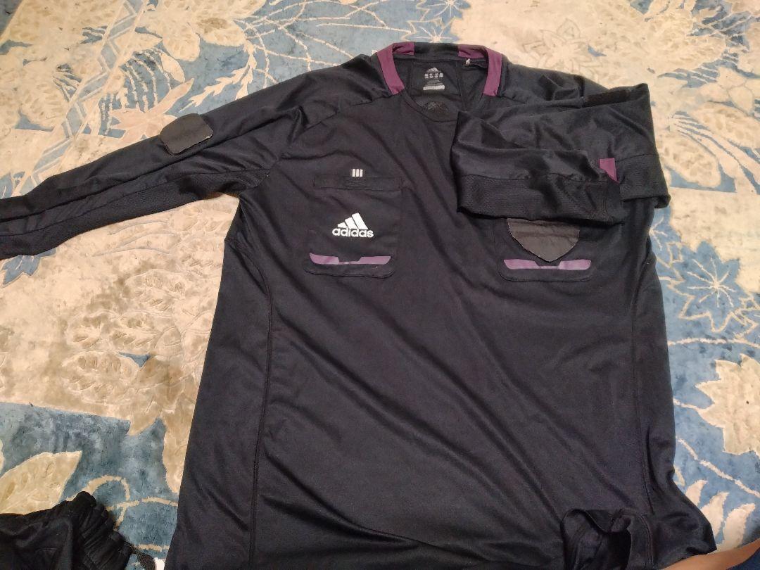 adidas 審判服 4点セット 黒＆紫 adidas 審判服 4点セット 黒＆紫 フットボールパーク Yahoo!店
