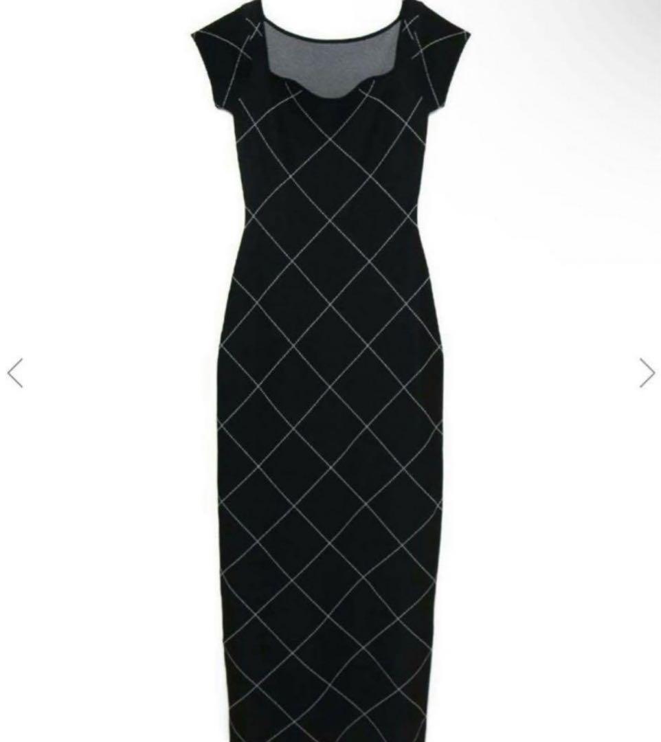 ワンピース melt the lady fleeting check dress