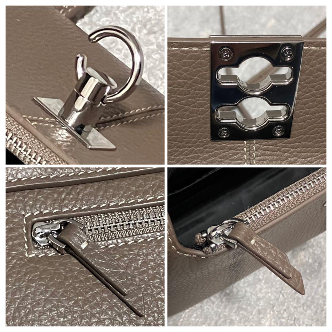 限定価格❗️【美品】CAFUNE カフネスタンスウォレットショルダーバッグスモール カフネ［スタンスウォレット］スモール ショルダーバッグ