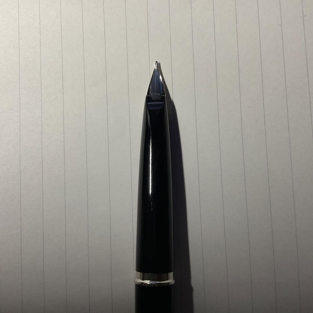 パイロット 18k 万年筆 エリート 蝕刻 中字