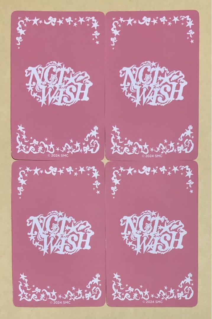 NCT WISH サクヤ SAKUYA 原宿 ランダム トレカ 4枚セット