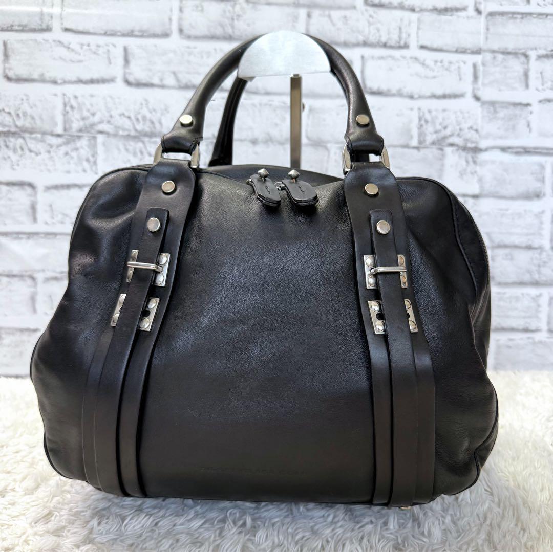 ✨希少✨DIESEL BLACK GOLD 本革レザーハンドバッグ 2層式