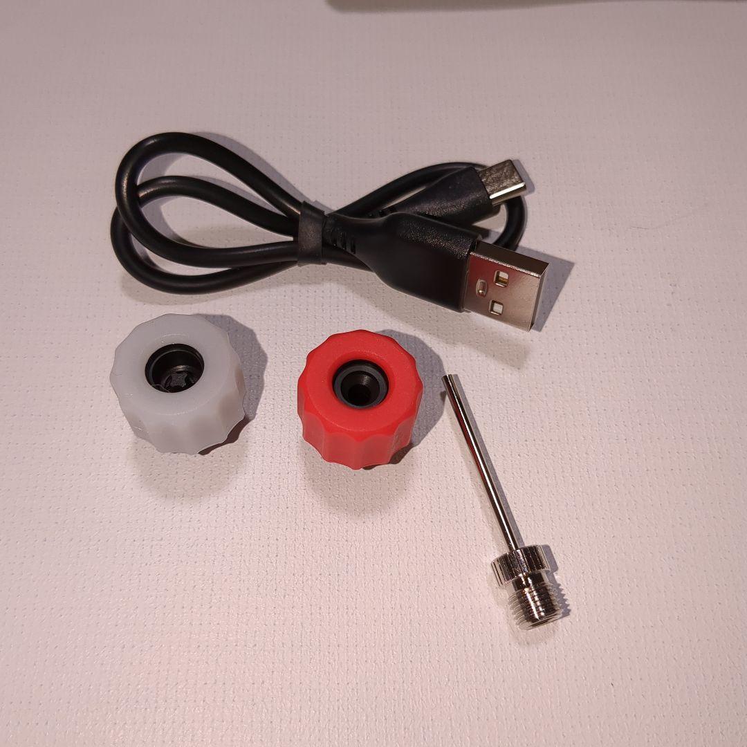 新品 電動自転車エアポンプ ポータブル 仏式シュレーダーバルブ ロードバイク PWT 電動 空気入れ 全バルブ対応 自転車 携帯ポンプ 小型 軽量