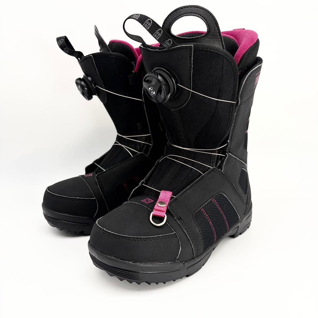 【極美品】サロモン SCARLET BOA スノーボードブーツ 24cm
