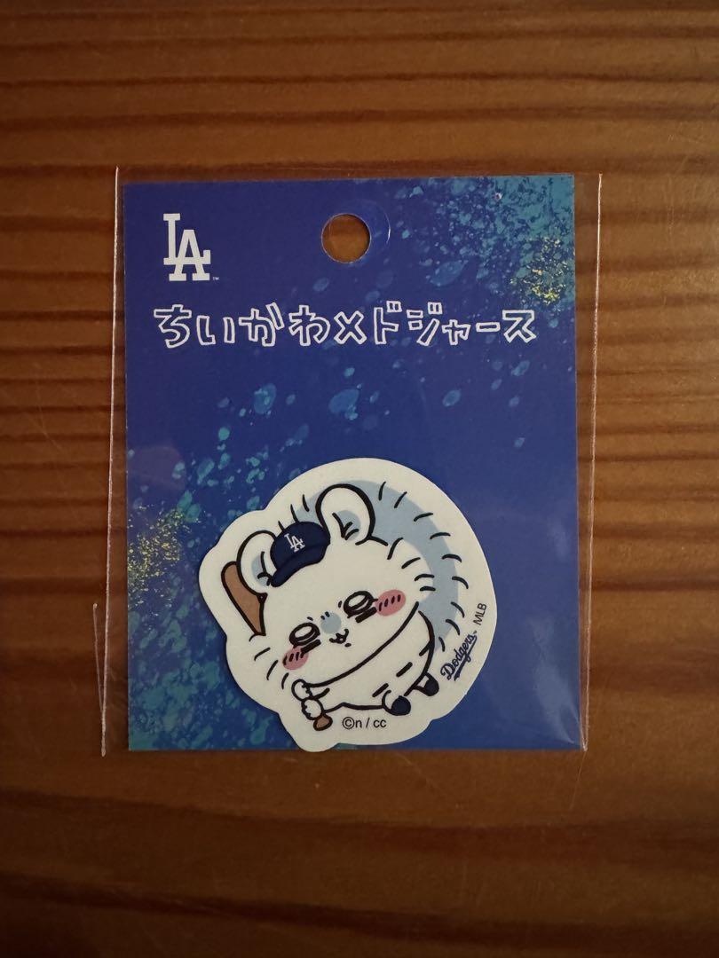 ちいかわ MLB TOKYO SERIES ステッカー モモンガ ドジャース ⑤