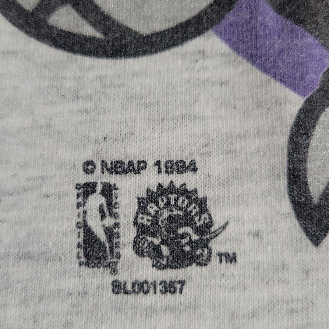 SALEM NBA Tシャツ トロントラプターズ 灰90sビンテージ USA