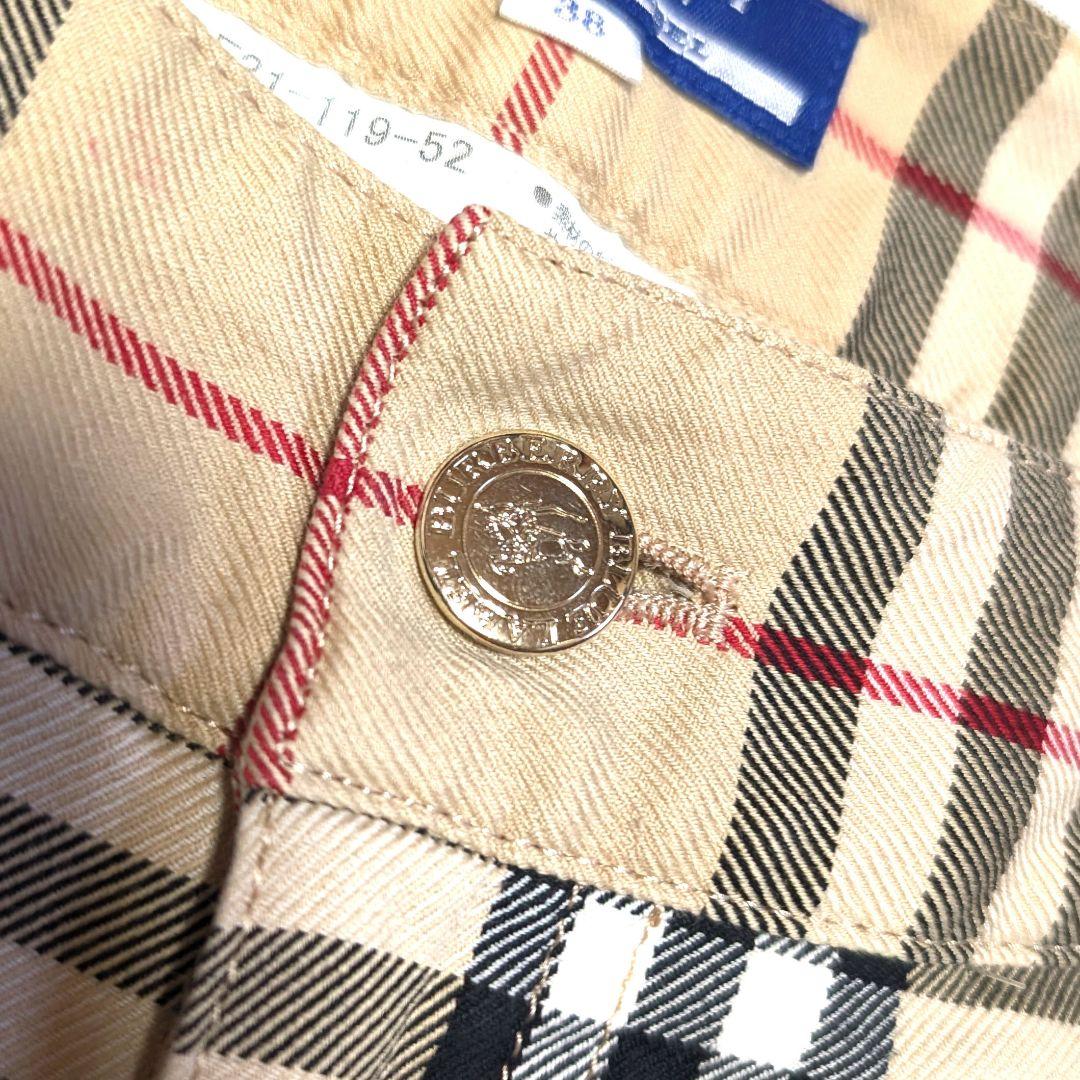【BURBERRY】希少00sノバチェック柄ストレッチ生地ローライズフレアパンツ 【BURBERRY】希少00sノバチェック柄ストレッチ生地ローライズフレアパンツ