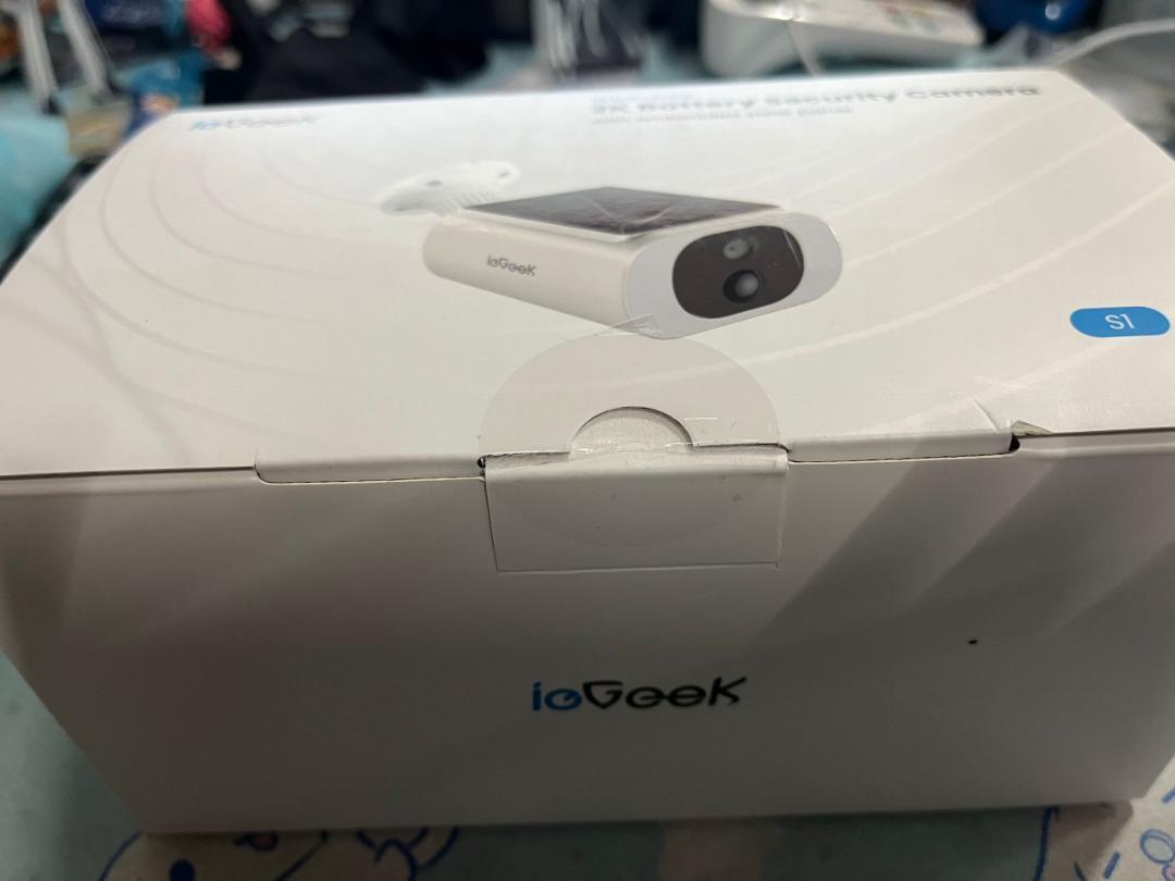 ieGeek 防犯カメラ 屋外 ソーラー 一体型 ワイヤレス/wifi
