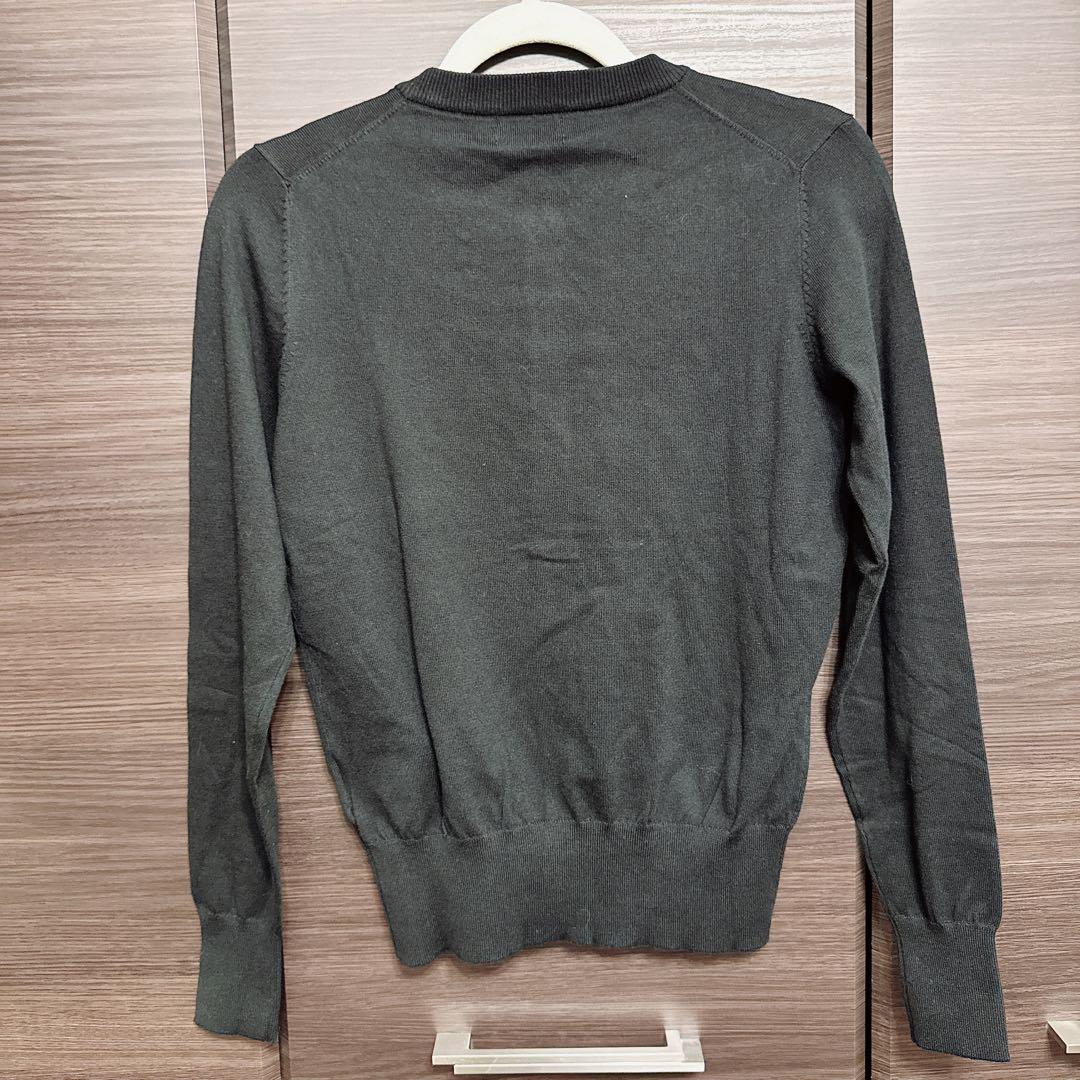 【新品未使用】POLO RALPH LAUREN 長袖 カーディガン 黒 S