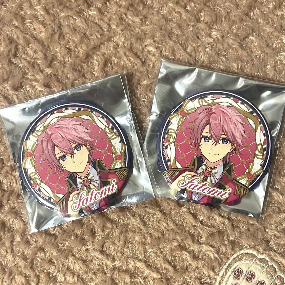 すとぷり さとみくん プレミアム缶バッジ 等身 - メルカリ