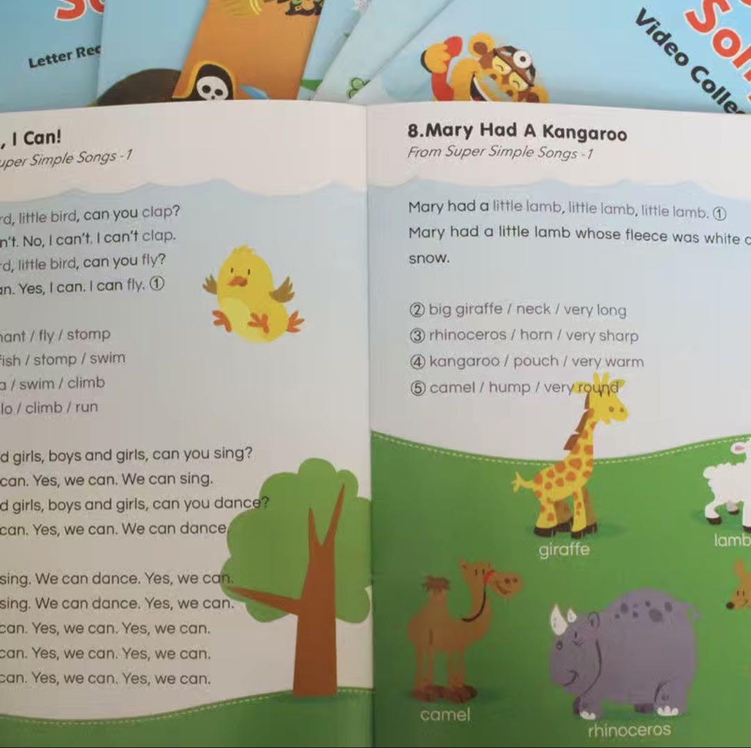 super simple songs マイヤペン付　ディズニーpre2 Super Simple Songs 9冊 マイヤペン対応 幼児 シングアロング
