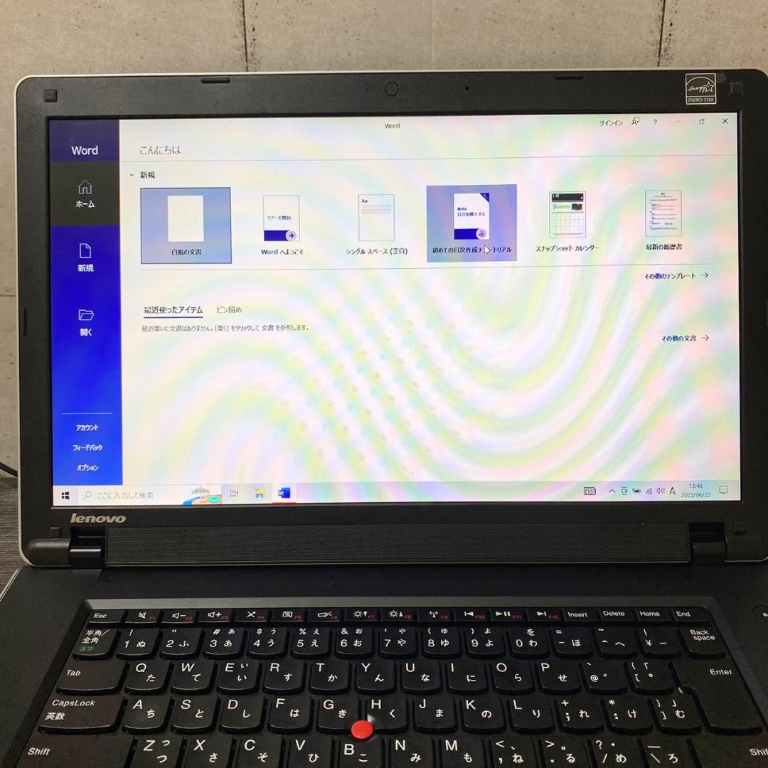 価格は安くThinkPad Edge ノートPC Office2021 タブレット