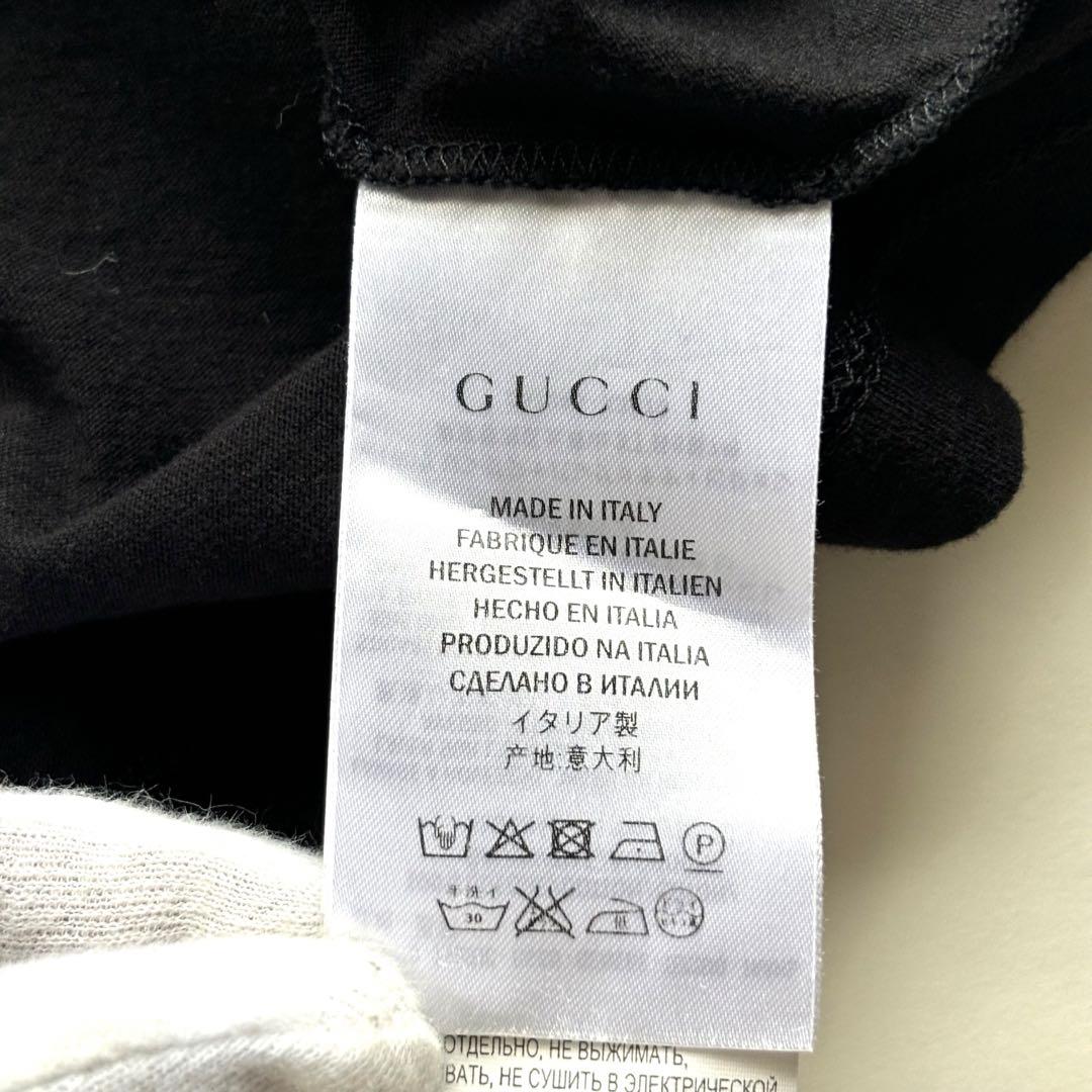 【極美品】グッチ シェリーライン VネックTシャツ カットソー M イタリア製