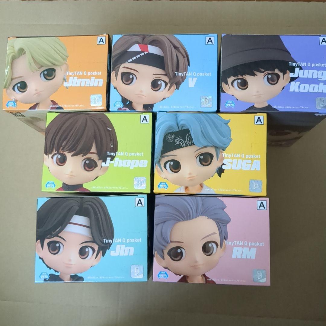 安い購入安い購入BTS TinyTAN Qposket 7種コンプリート Aカラー