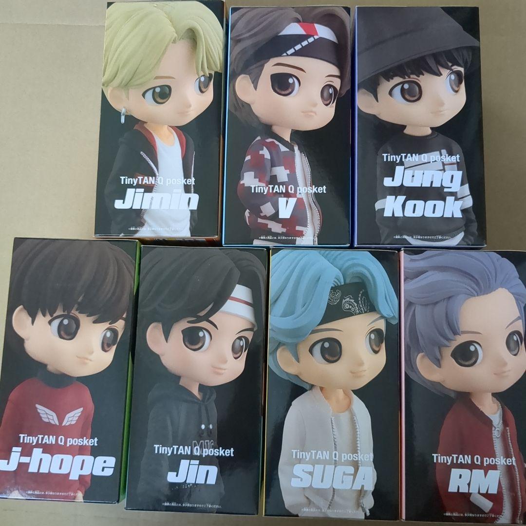 安い購入安い購入BTS TinyTAN Qposket 7種コンプリート Aカラー