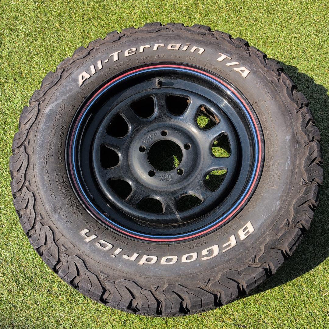 デリカD5 デイトナ BF グッドリッチ 4本 215/70r16