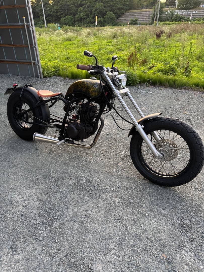 TW200カスタム　チョッパー　アメリカン