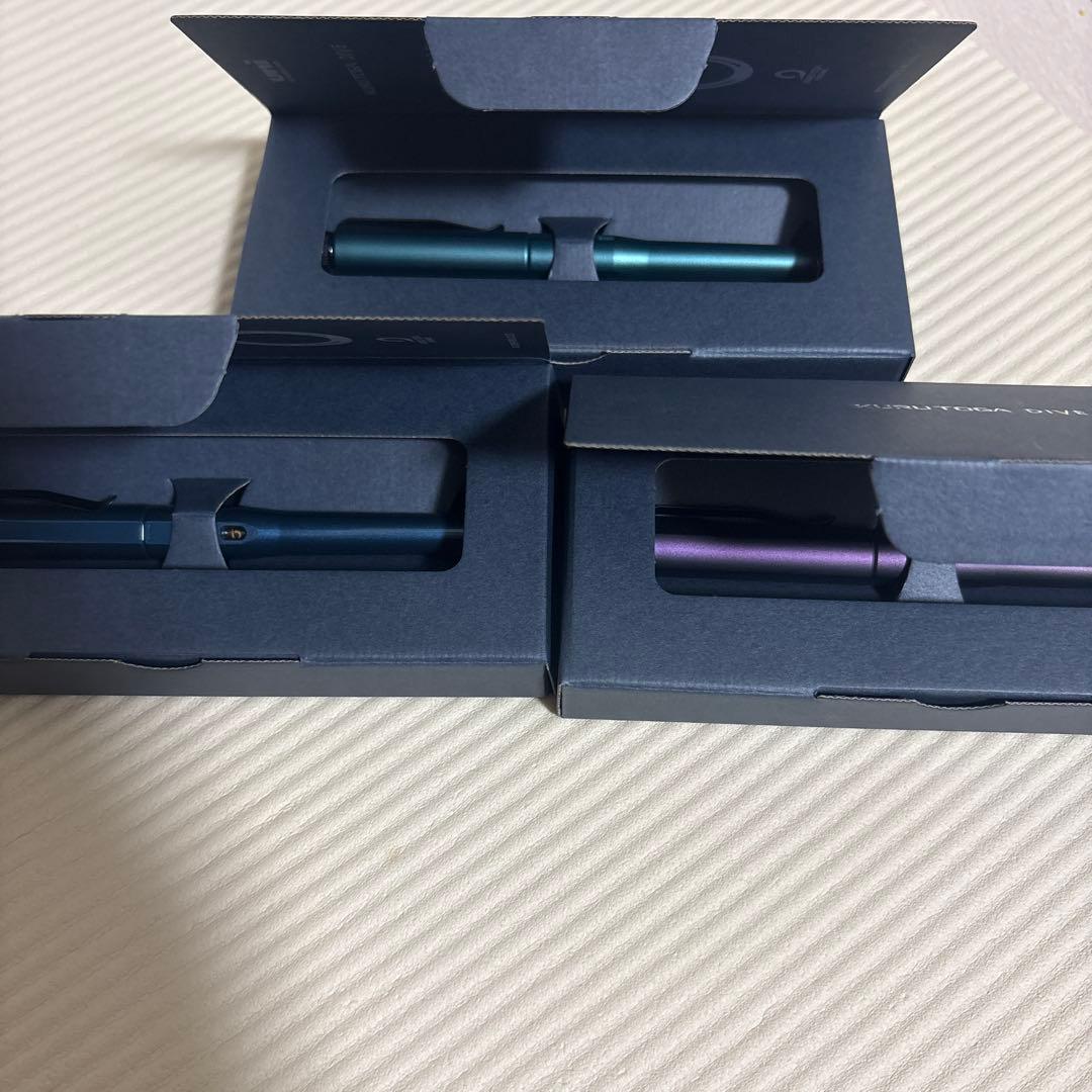 クルトガダイブ ブルー パープル KURUTOGA DIVE 3色セット三菱鉛筆 ／ uni