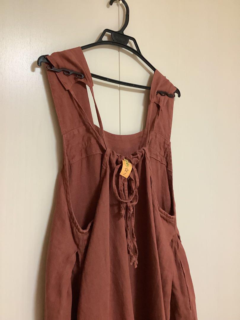 Tumugu バルーンシルエット　ジャンパースカート