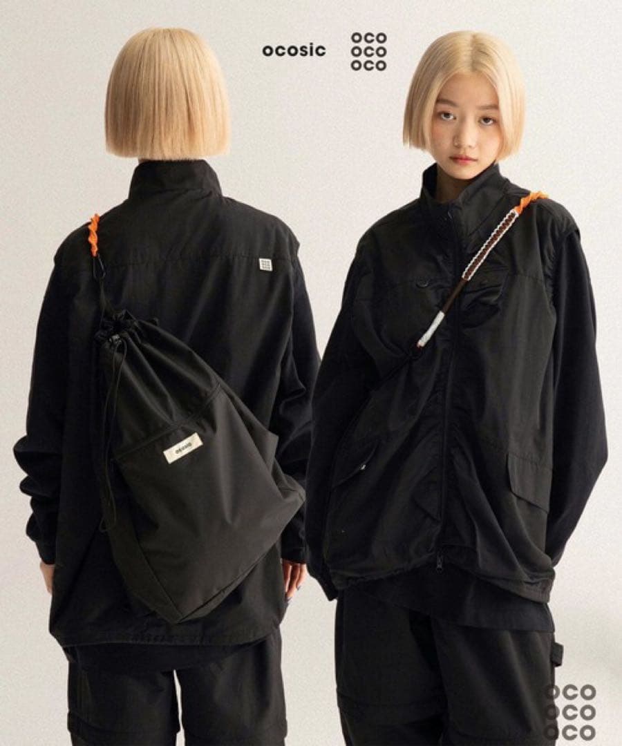 ocosic オコジック　編み紐4wayナップサック