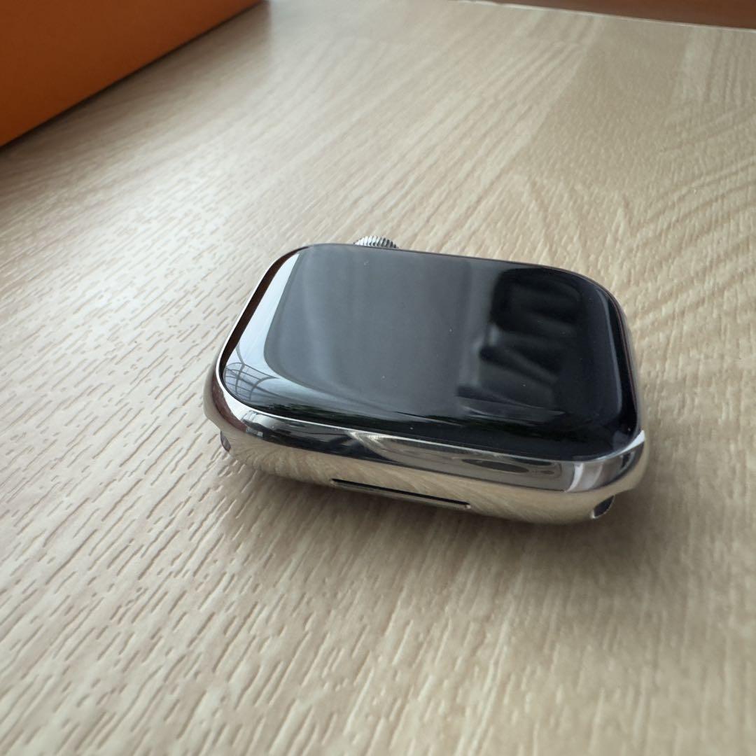 2059 Apple Watch エルメス　series7 シルバー　セルラー