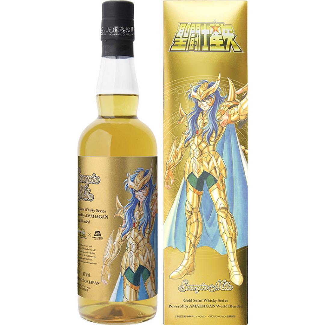 ゴールドセイント ウイスキー　聖闘士星矢　スコーピオン　ミロ　新品未開封