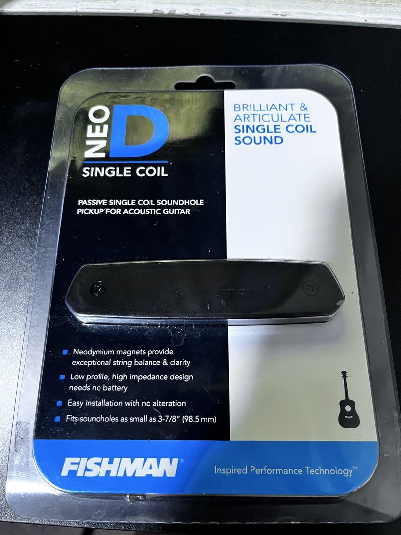 アコギ用ピックアップFISHMAN NEO-D SINGLECOIL