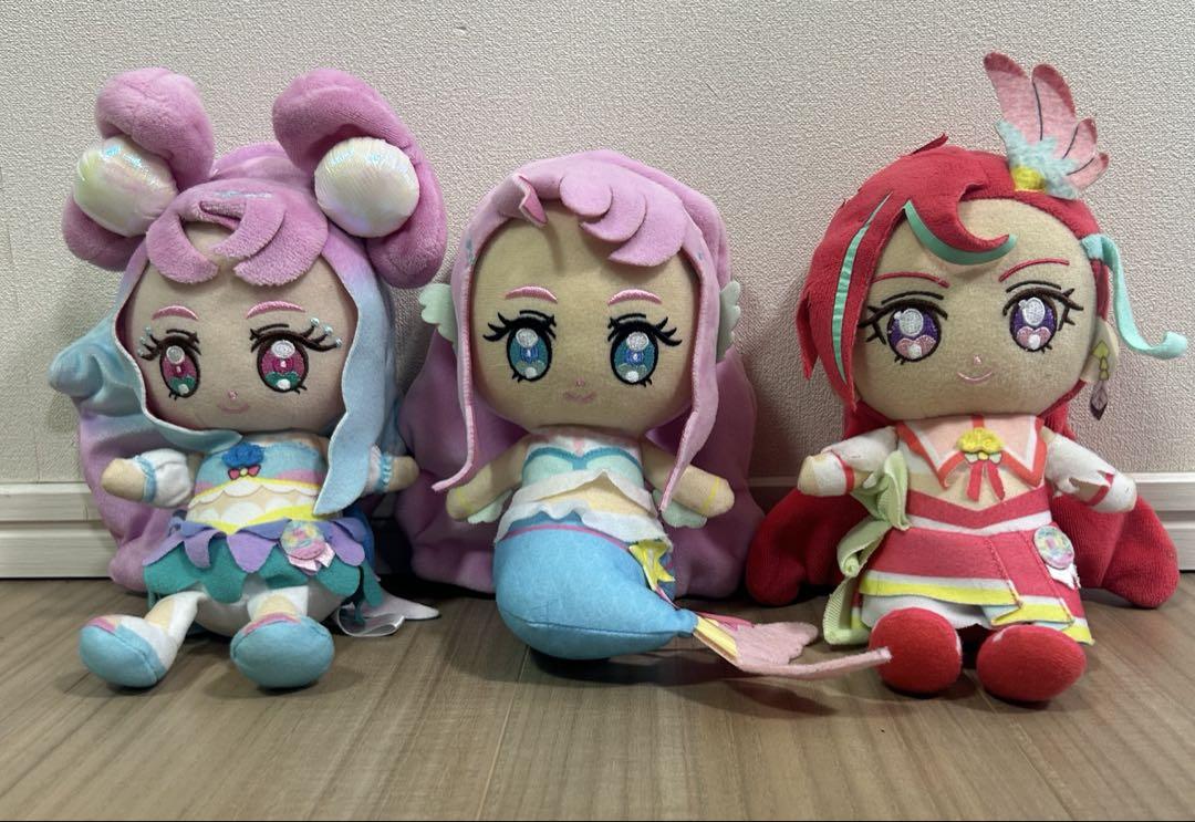 プリキュアぬいぐるみ トロプリ トロピカル〜ジュ！コンプセット プライズ プリキュアぬいぐるみ トロプリ トロピカル〜ジュ！コンプセット