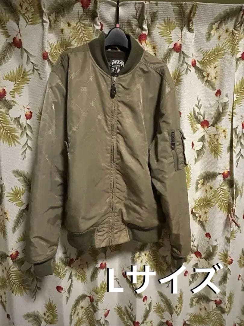 STUSSY 25th MA-1フライトジャケットL STUSSY