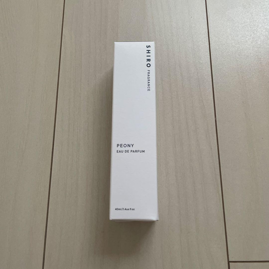【２箱新品】Shiro　ピオニー　オードパルファン　40ml 新品未使用】SHIRO ピオニー オードパルファン 40ml 箱あり 廃盤