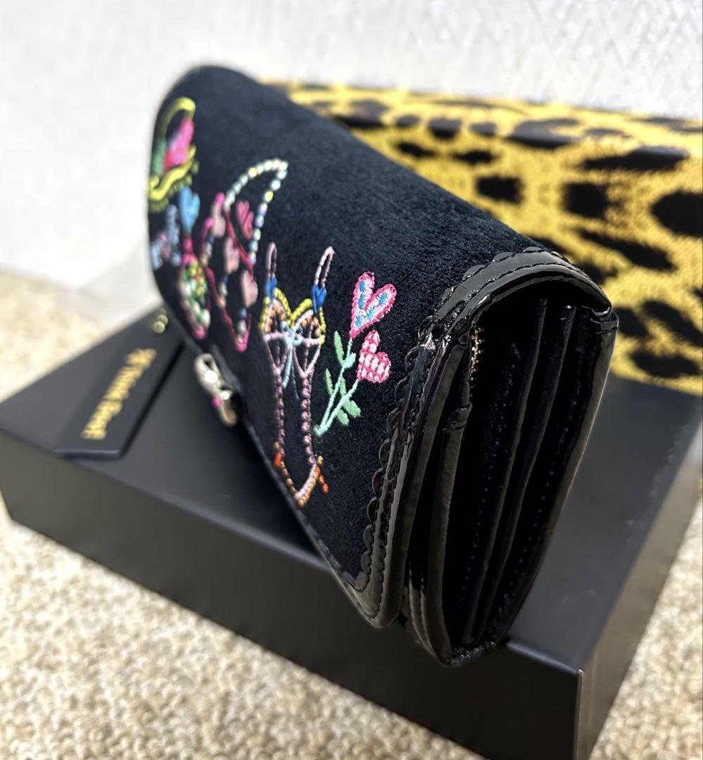 【新品】シンクビー Think Bee! 長財布 タグ付き ブラック ポーチ付