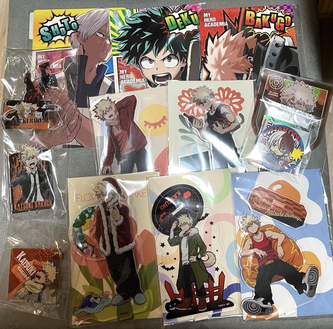 ヒロアカ 爆豪勝己 アクリルスタンド まとめ売り 23個